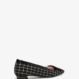 Belle Vivier 25 black vichy pumps