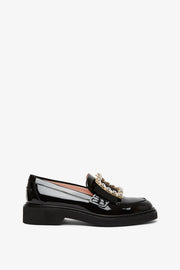 Viv Rangers black patent loafers