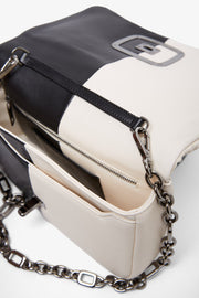 Viv' Choc black and white bag