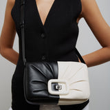 Viv' Choc black and white bag