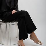 Belle Vivier 45 beige patent pumps
