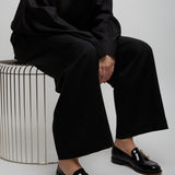 Viv Rangers black patent loafers