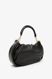 Viv Choc black medium hobo bag