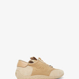 Viv low lace dark beige sneakers