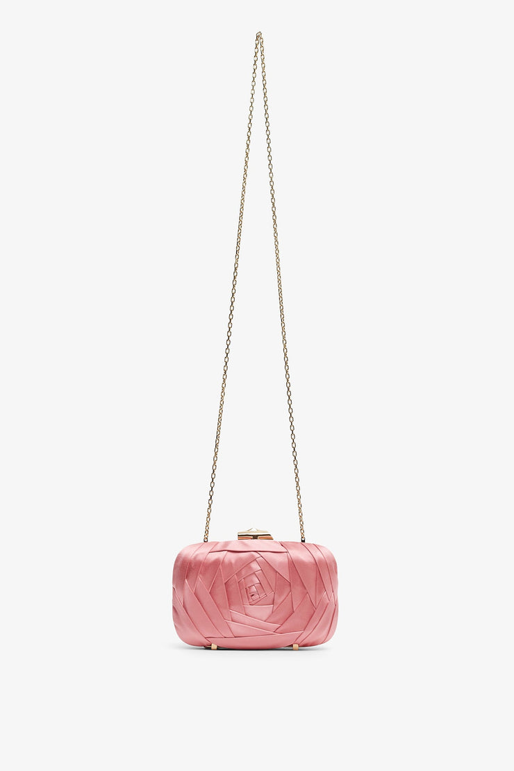 Boite de nuit rose clutch