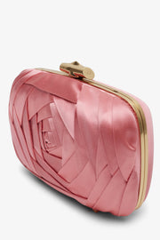 Boite de nuit rose clutch