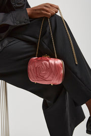 Boite de nuit rose clutch