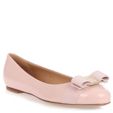 Varina patent light pink ballerina