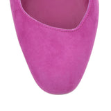 Arezzo 85 pink suede pump