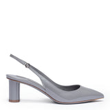 Buti 55 patent grey pumps