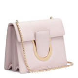 Thalia off-white leather Gancini shoulder bag