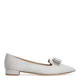 Alice glitter pointed ballerinas