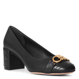 Gancini quilted pumps