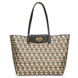 Gancini logo tote bag