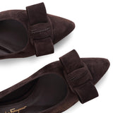 Viva 55 suede hickory pumps