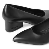 Velia 55 black leather pumps