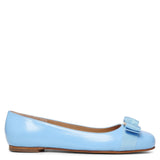 Varina 22 blue leather ballerinas