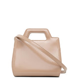 Wanda mini beige leather bag