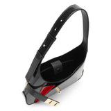 Arch black shoulder bag