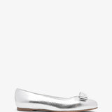 Varina silver ballerinas