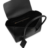 Classic black tote bag