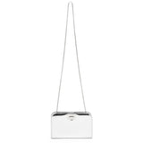 Diana silver mini clutch
