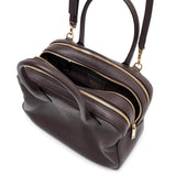 Star small brown tote bag