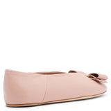 Vanna beige leather ballerinas
