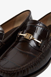 Harry dark brown loafers