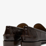 Harry dark brown loafers