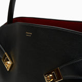 Hug medium black shoulder bag