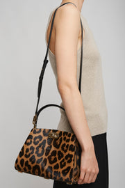 The new studio leopard box bag