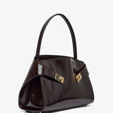 Hug M brown eel shoulder bag