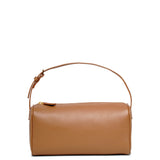 90's taupe leather bag