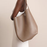 Large N/S Park french grey tote bag