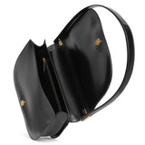 Marion black leather shoulder bag black