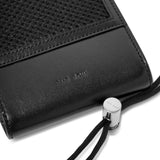Vertical black phone case