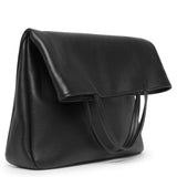Everett black leather bag