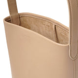 Small N/S Park light beige tote bag