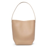 Medium N/S Park light beige tote bag
