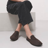 Canal brown nubuk loafers