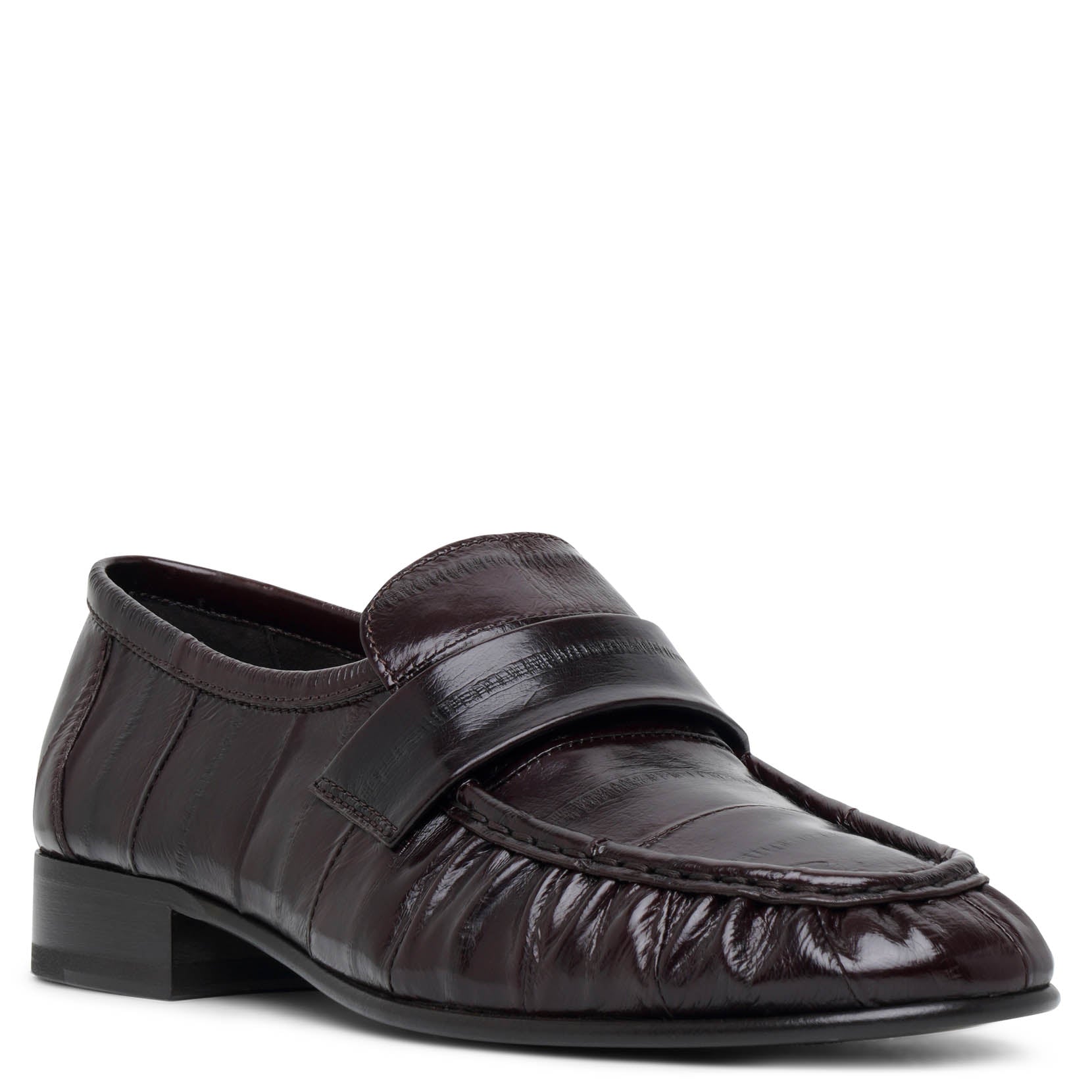 Shop The Row Soft Brown Eel Loafers