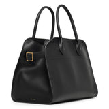 Soft Margaux 12 black leather bag