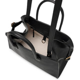 Soft Margaux 12 black leather bag