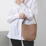 Small N/S park tundra nubuck tote bag