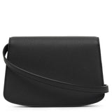Sofia 8.75 crossbody black matte grain bag