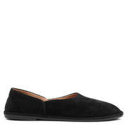 Canal slip-on black suede loafers
