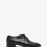 Kay Oxford black lace-up flats