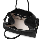 Soft Margaux 15 black suede bag