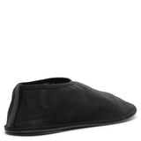 Sock black flats